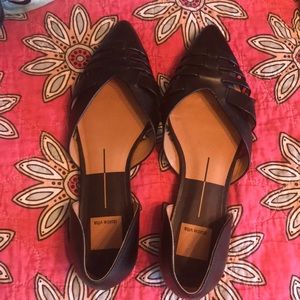 ANTHRO DOLCE VITA Parkland Pointed Flat Black